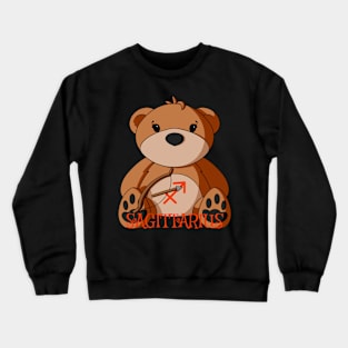 Sagittarius Teddy Bear Crewneck Sweatshirt